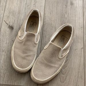 suede slip on vans